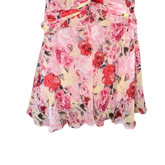 FLORET STUDIOS Floral Ruffle Waist Dress - Picture 10 of 16